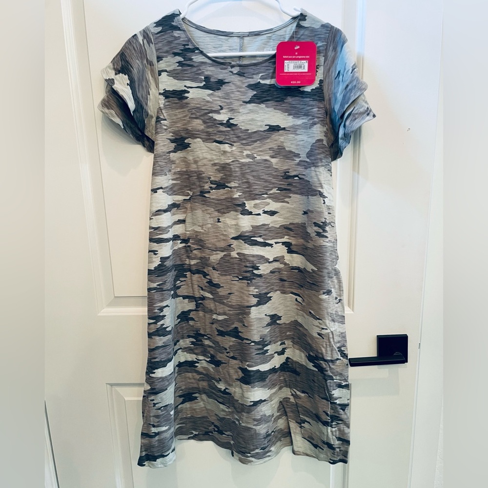 NWT Target Camo Maternity Dress